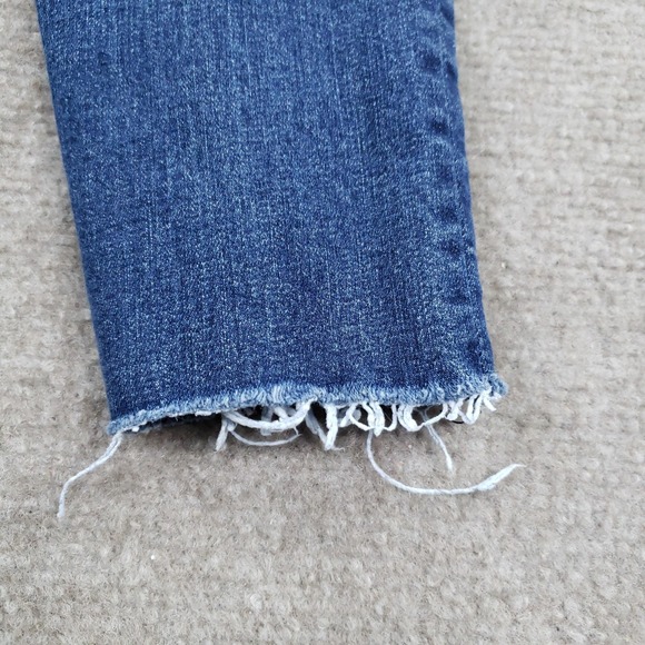 Rag & Bone Jeans Womens 26 Blue 10 Inch Ankle Skinny Mad River Mid Rise Stretch - Picture 16 of 16